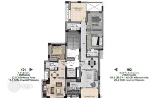 3-room apartment 110 m² in Larnaca for 535,000 €
