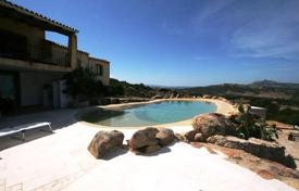Three-level bright villa with sea views in Baja Sardinia, Costa Smeralda, Italy for 3,200 € per week