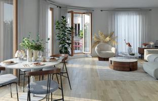 New three-bedroom apartment with a parking in the ХIХ arrondissement of Paris, France for 560,000 €