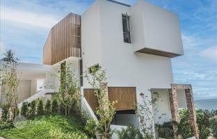 Villa with a swimming pool and a sea view close to the beach, Samui, Thailand for $1,310,000