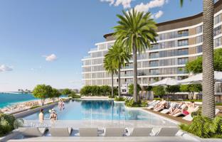 New residence with a lagoon, a swimming pool and parks, Umm Al Quwain, UAE for From $390,000