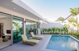 Bright villa with a terrace, a pool and a garden in a secluded residence, near the beach, Rawai, Phuket, Thailand for $481,000