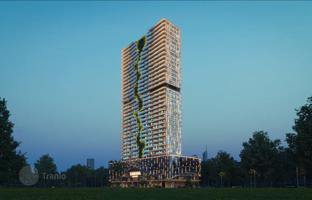 Apartments in the new Barari Lagoons residence with pools and green areas next to the American School and Global Village in Majan, Dubai for From $342,000