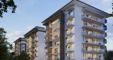 Residence with a swimming pool and lounge areas in the center of Paphos, Cyprus