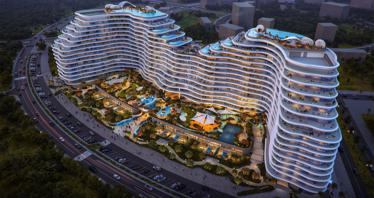 Spacious duplex apartments in La Mazzoni residential complex, Jazirat Al Marjan, Ras Al Khaimah, UAE