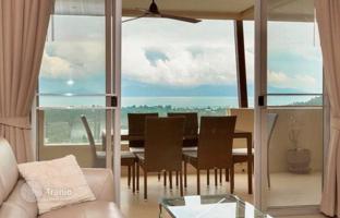 Furnished apartment with a panoramic view in a residence with a swimming pool, 5 minutes away from Maenam Beach, Samui, Thailand for $328,000