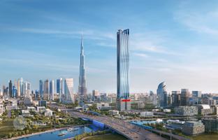 Apartment in the new high-rise residence Bayz 102 with swimming pools and tennis court near Burj Khalifa, Business Bay, Dubai, UAE for $386,000
