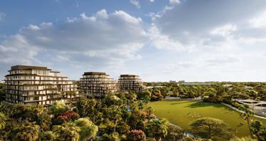 New complex Sama Yas Penthouse with a park, a spa center and a fine restaurant, Yas Island, Abu Dhabi, UAE