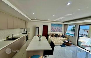 Two-bedroom apartment with a private swimming pool and a view of the sea, 900 meters from Lamai Beach, Samui, Thailand for $180,000