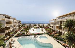 New residential complex with swimming pools and a view of the sea, Agios Athanasios, Cyprus for From 518,000 €