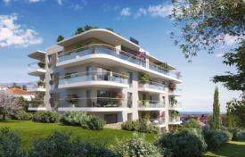 New residential complex with a swimming pool, a lush garden and a parking in Antibes, Cote d'Azur, France for From 373,000 €