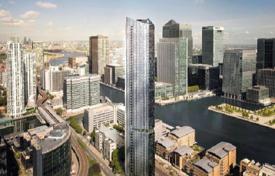 New two-bedroom apartment in an elite complex, Canary Wharf, London, UK for £850,000