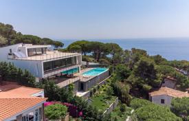 New villa with a panoramic view of the sea in a luxury residence, Lloret de Mar, Spain for 8,900 € per week