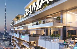 Luxury penthouses in new Safa Gate Residence with swimming pools and spa areas close to Burj Khalifa, Safa Park, Dubai, UAE for From $4,328,000