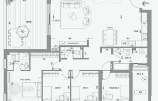 3-bedroom apartment 84 m² in Netanya for $982,000