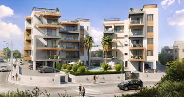 Residential complex with a swimming pool and gardens close to sandy beaches, Limassol, Cyprus