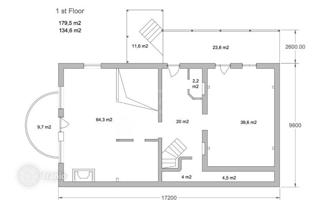 4-bedroom house 450 m² in Old Tbilisi for $217,000