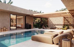 Stylish single-storey villas with swimming pools, 10 minutes away from the beach, Samui, Thailand for From $286,000
