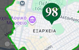 Land plot 405 m² in Athens for 800,000 €