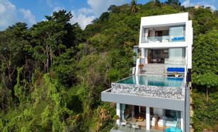 Exquisite four-level villa with panoramic sea views in Ang Thong, Koh Samui, Thailand for $1,760,000