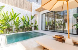 Tropical furnished villa with a pool in Bingin beach area, Bali, Indonesia for $249,000