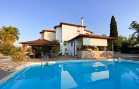 Spacious villa with a pool, a garden and a guest house in Drepano, Peloponnese, Greece for 420,000 €