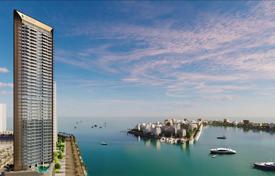Luxury high-rise residence Nautica with a swimming pool and a marina, Dubai Maritime city, Dubai, UAE for From $702,000