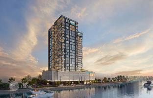 New residence Crestmark on the bank of the canal, near the places of interest, Business Bay, Dubai, UAE for From $834,000