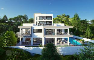 Sea view residence in a quiet area, Mesa Chorio, Paphos, Cyprus for From 252,000 €
