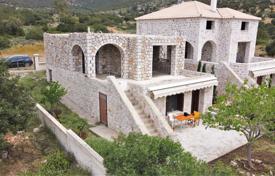 Unfinished stone house with a garden and a panoramic view close to the beach, Salanti, Greece for 120,000 €