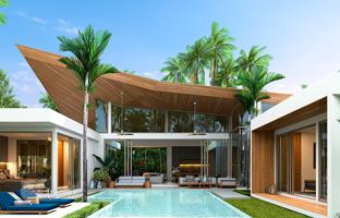 New residential complex of villas with swimming pools and a shared fitness center in Phuket, Thailand for From $1,116,000