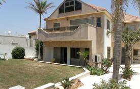 Spacious cottage with a terrace, a pool, sea views and a large garden, on the second line from the sea, Netanya, Israel for $1,400,000