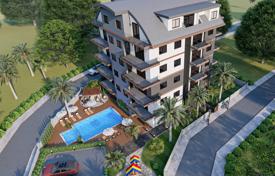 Apartments in a residence with swimming pools, a children's playground and a fitness center, Oba, Turkey for From $141,000