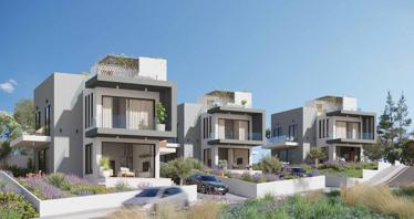Residential complex with a panoramic sea view close to the center of Paphos, Konia, Cyprus