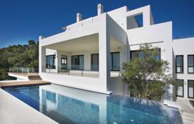 Furnished villa with an elevator, a swimming pool and a view of the sea close to the golf course, Marbella, Spain for 3,450,000 €