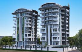 New apartments in a guarded residence with swimming pools and a conference room, near the sea, Alanya, Turkey for $324,000