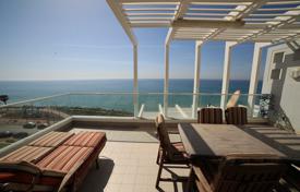 Flat with a terrace and panoramic sea views, on the first line from the coast, Netanya, Israel for $1,025,000