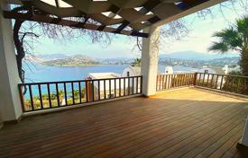 Duplex seafront apartment in Bodrum, in a gated complex with swimming pool, restaurant, private beach and large pier fitness center parking for $2,467,000