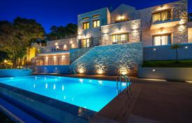 Three-level stone villa on the first line from the sea, Drosia, Zakynthos, Greece for 14,500 € per week
