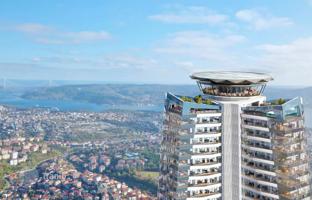 1-bedroom apartment 101 m² in Sarıyer for 47,465,000 TRY