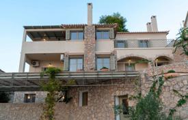 Spacious three-storey villa with pool and garden overlooking the Aegean Sea in Peloponnese, Greece for 7,100 € per week