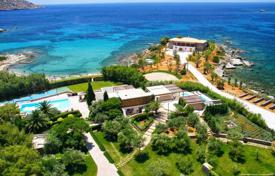 First class villa with a private sandy beach in Anavyssos, Attica, Greece for 16,000 € per week
