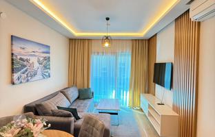 Stylish two-bedroom apartment near the sea in Przno, Budva Riviera, Montenegro for 285,000 €