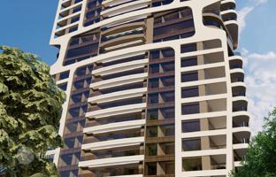 High-rise residence with a lounge area and a gym in the center of Nicosia, Cyprus for From 235,000 €