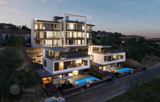 Modern residence with a swimming pool and a panoramic sea view, Agios Athanasios, Cyprus for From 480,000 €