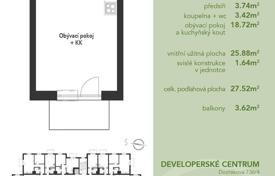 Sale, Flats 1+kk, Green Garden 2 Mariánské Lázně for 107,000 €