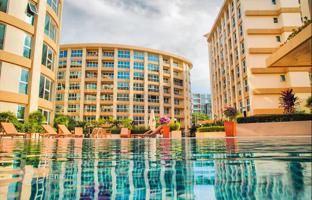 Luxury residence with swimming pools and a restaurant in the heart of Pattaya, Thailand for From $104,000