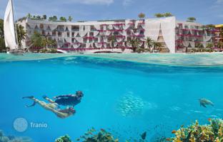 New residence Marbella with swimming pools, a spa center and a beach, Europe Island, Dubai, UAE for From $812,000