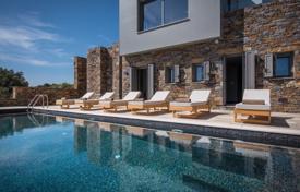 New villa with a panoramic view of the sea and a swimming pool at 200 meters from the beach, Elounda, Greece for 5,200 € per week