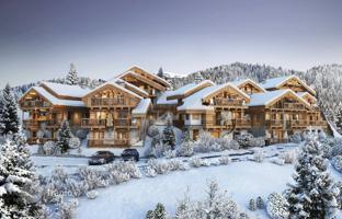 New complex of spacious chalets close to the ski lifts and the center of Meribel, France for From 2,550,000 €